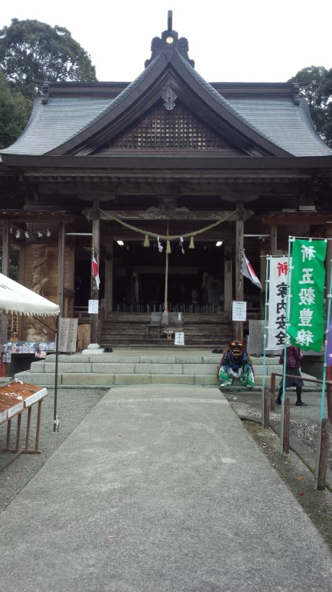 里宮神社に参拝